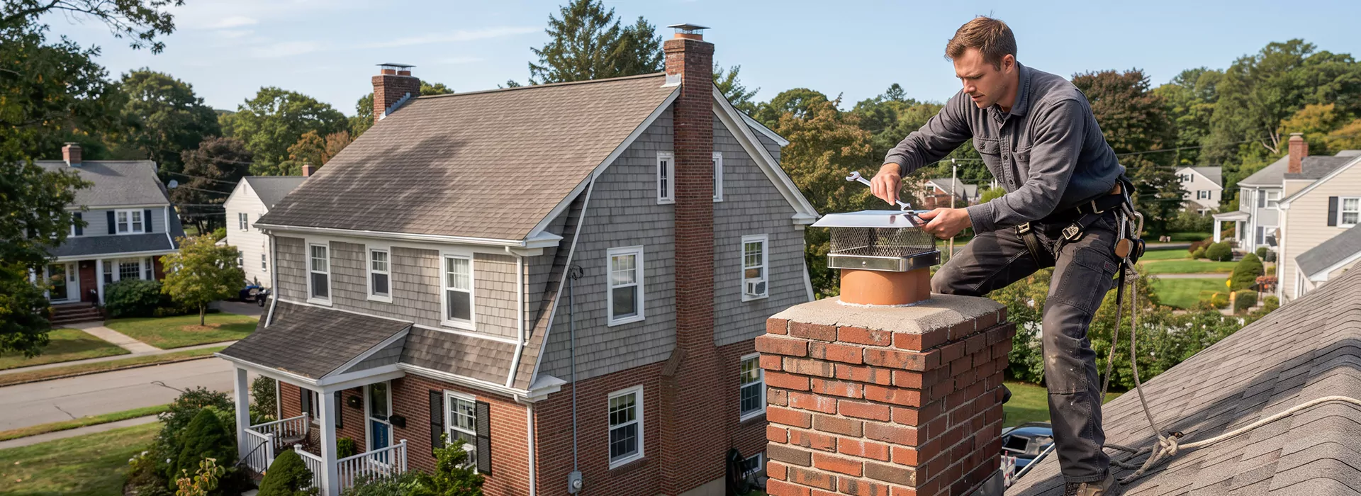Chimney Cap Services Schertz, TX