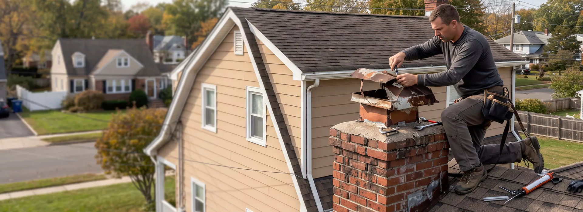 Chimney Cover Repair Schertz, TX