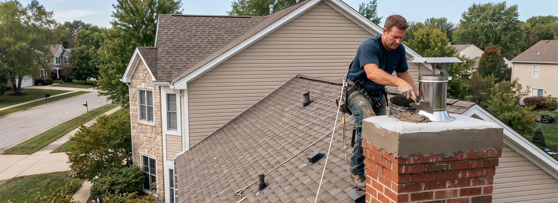 Chimney Crown Installation Schertz, TX