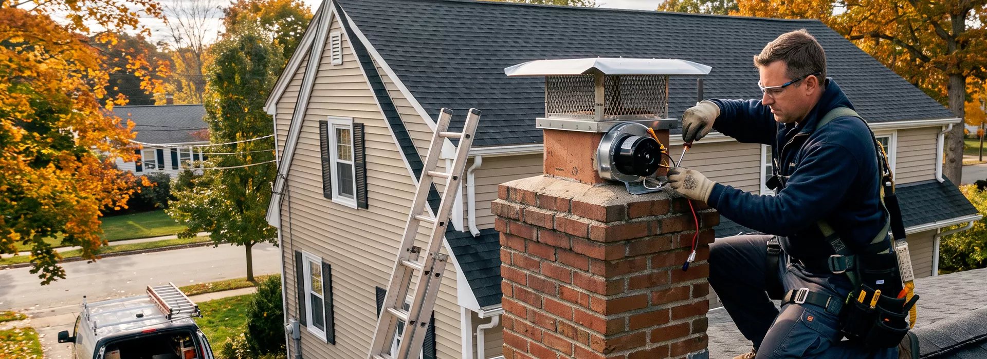 Chimney Fan Repair Schertz, TX