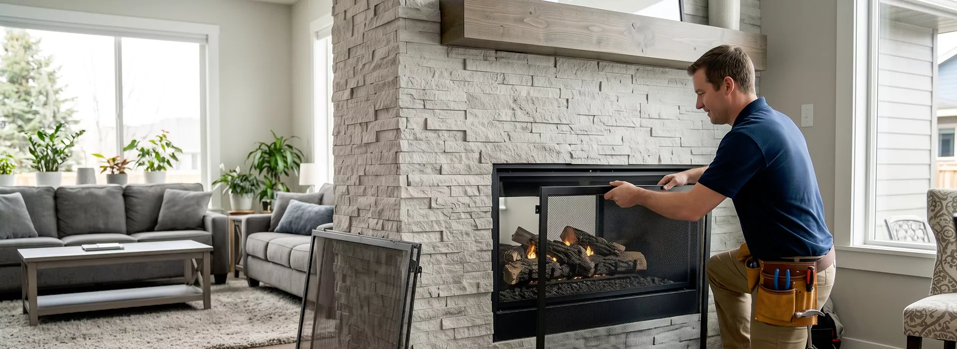 Fireplace Screen Replacement Schertz, TX