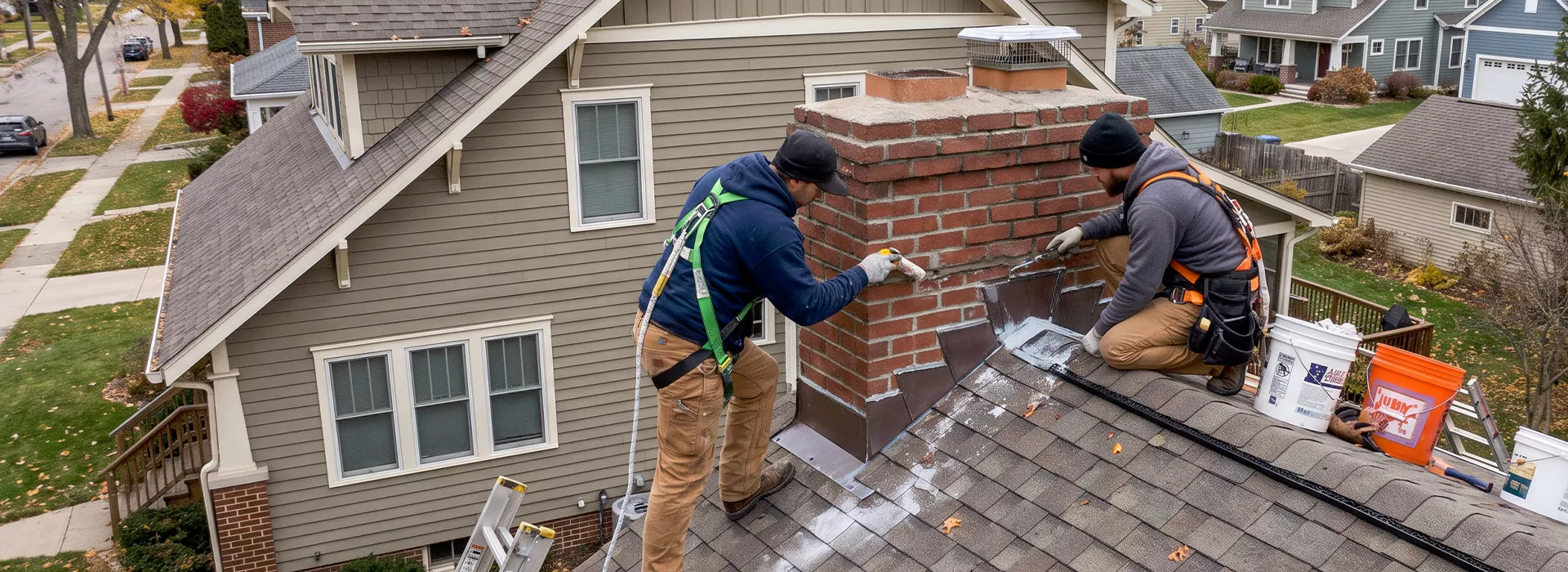 Leaking Chimney Repair in Schertz, TX