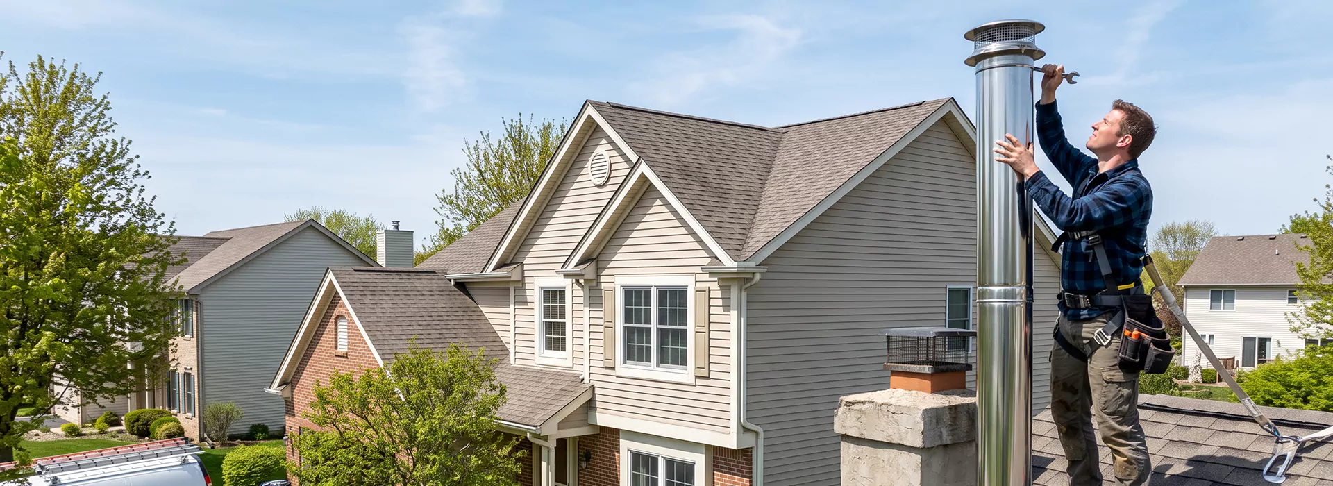 Metal Chimney Installation in Schertz