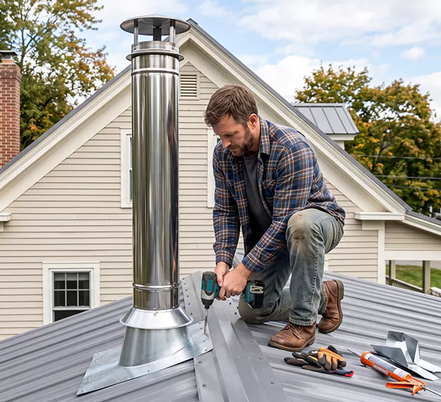 Certified Metal Chimney Installation Company: Your Local Stainless Steel Chimney Installers in Schertz, TX
