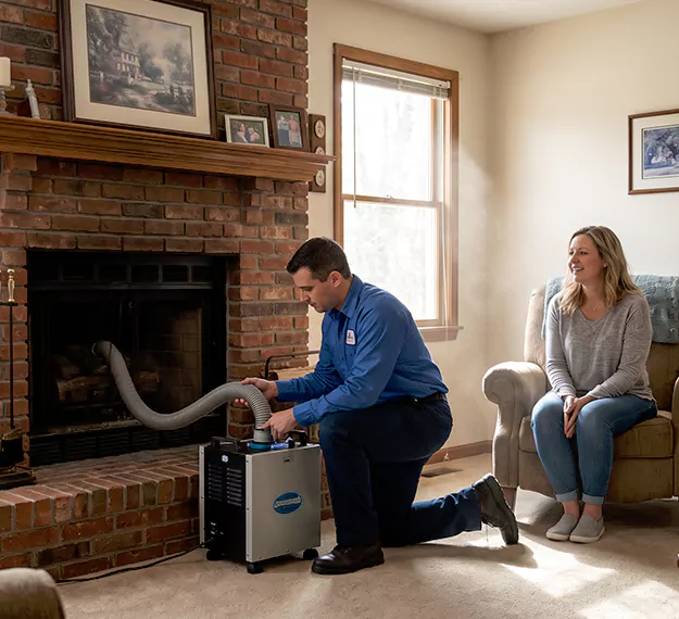 Why Schertz Homeowners Choose Our Fireplace Odor Removal Team?