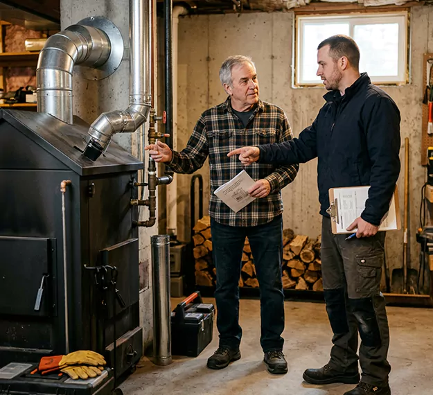 Why Schertz Homeowners Choose Our Wood Furnace Installation Team?