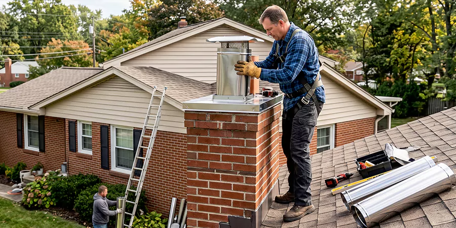 Chimney Flue Installation Schertz
