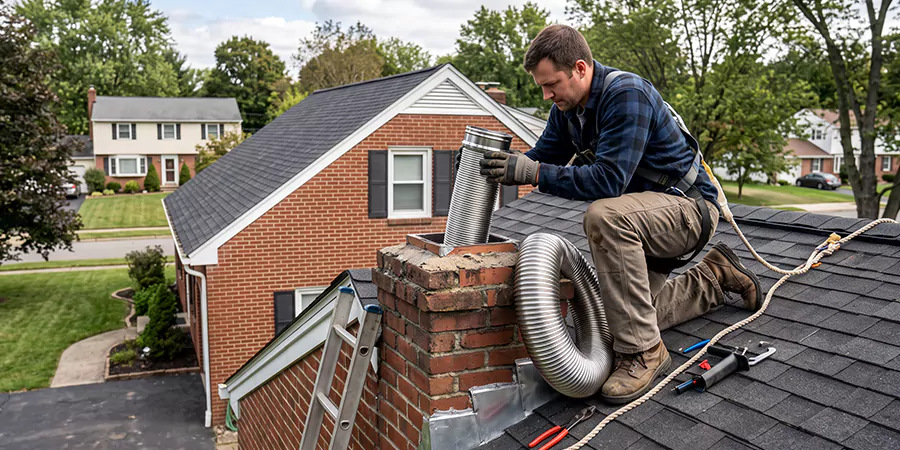 Chimney Sleeve Installation Schertz