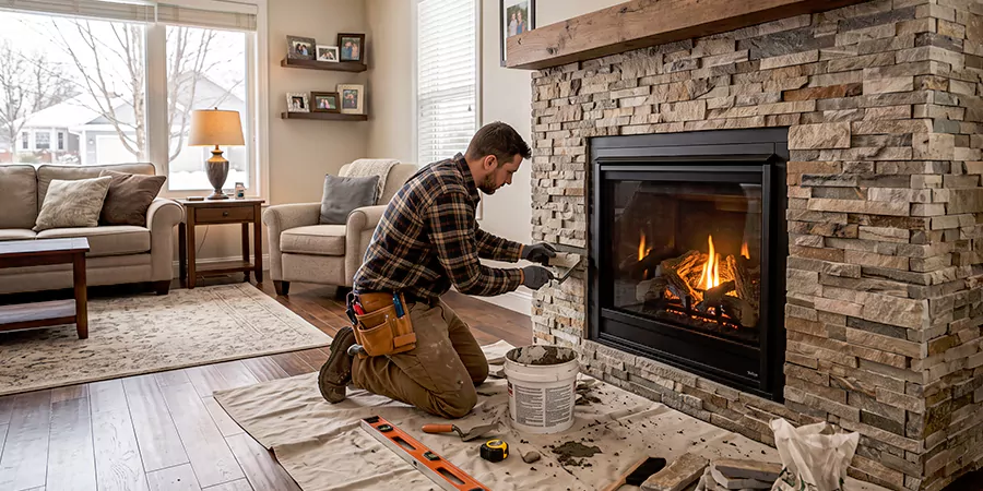 Fireplace Refacing Contractors Schertz