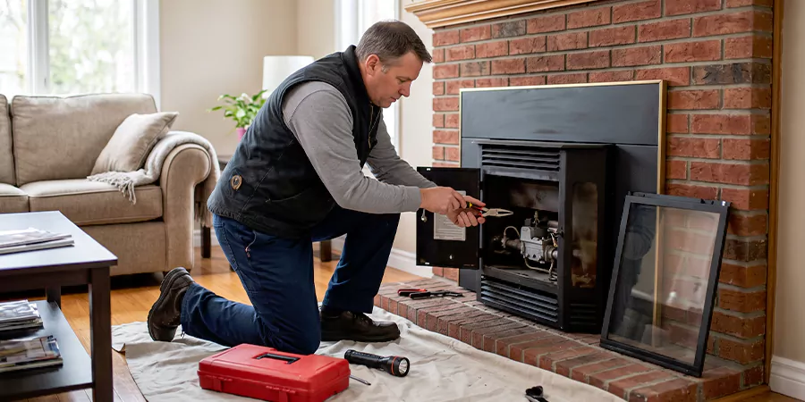 Natural Gas Fireplace Repair Schertz