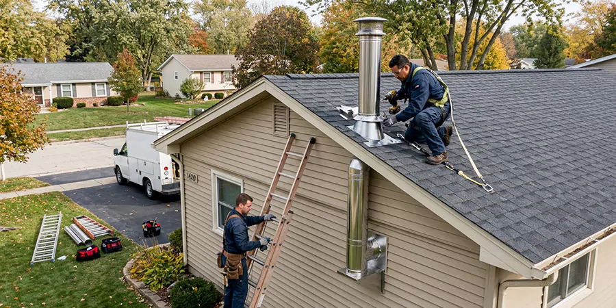 Installing a Pellet Stove in a Corner or Mobile Home Schertz