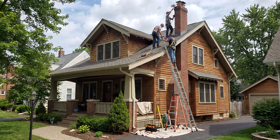 Residential Chimney Masonry Repair and Tuckpointing Schertz