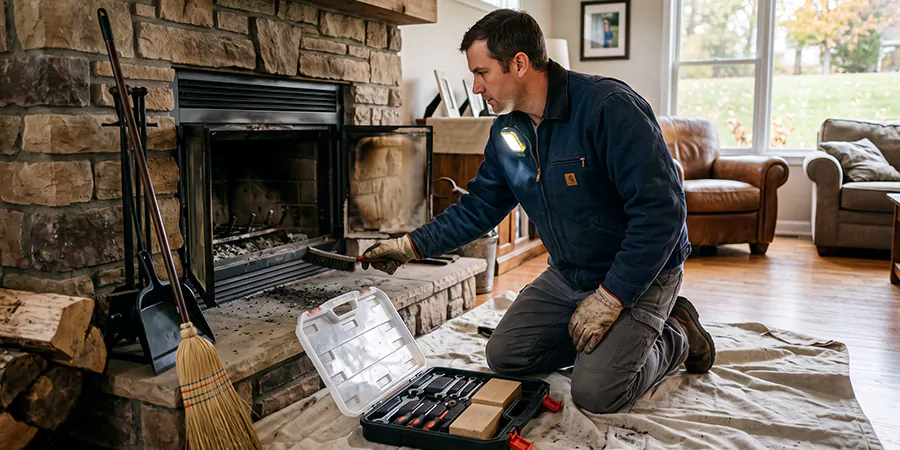 Wood Fireplace Repair in Schertz
